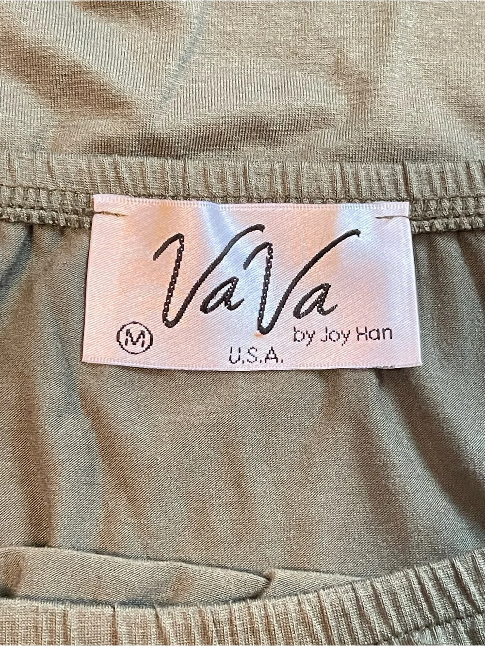 Vintage VaVa by Joy HaN Womens 70s Style Crochet Knit Two Piece Pants and Blouse